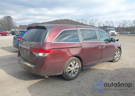 2016 Honda Odyssey Ex-L из США, поврежденный, VIN 5FNRL5H69GB130522